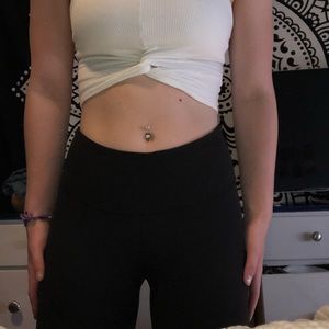 Lululemon black wunder under